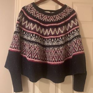 Poncho sweater